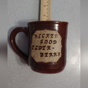 Pottery mug from Maine " Wicked Good"